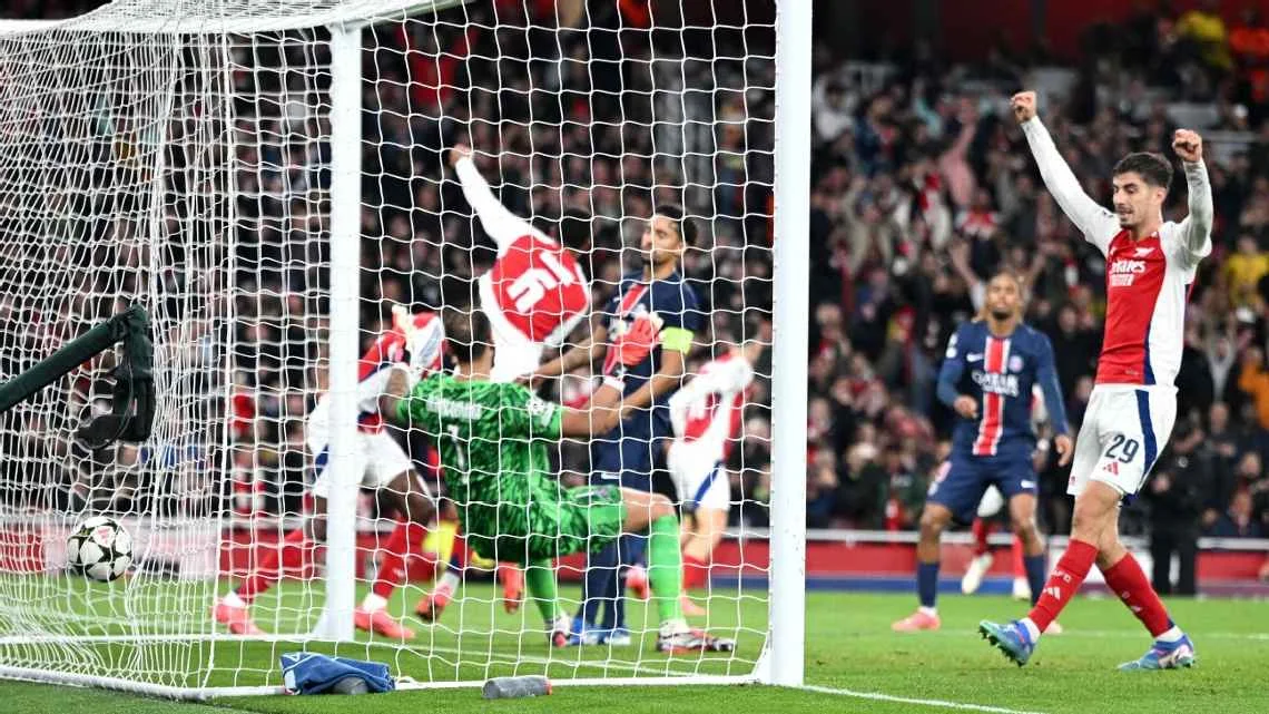 img of El PSG de Pacho es derrotado ante el Arsenal en Champions League